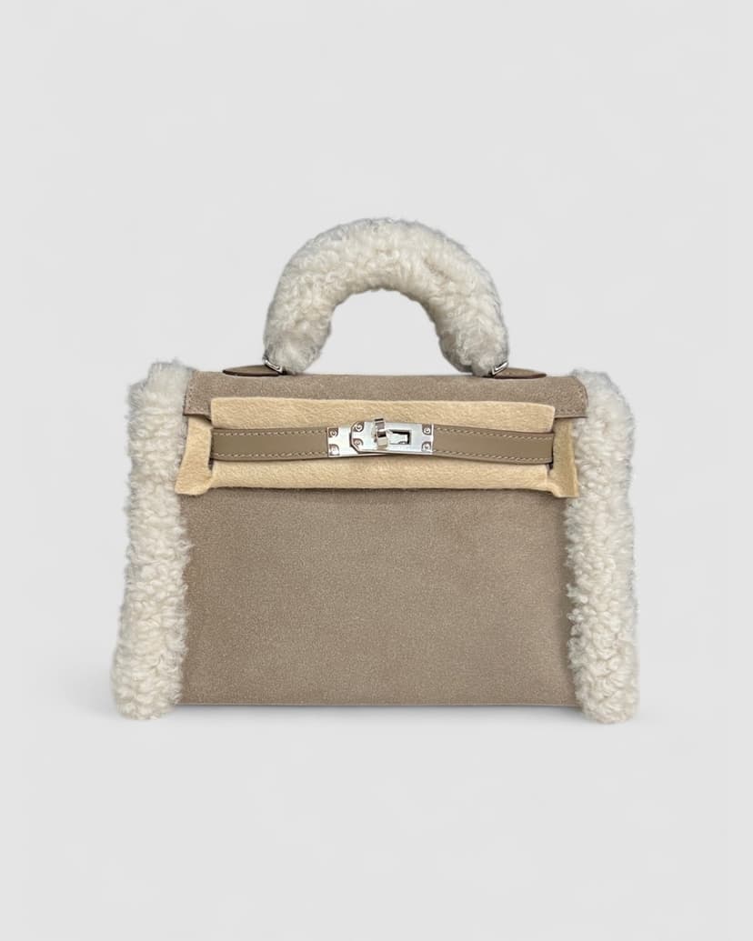 Hermes Mini Kelly K20 Teddy